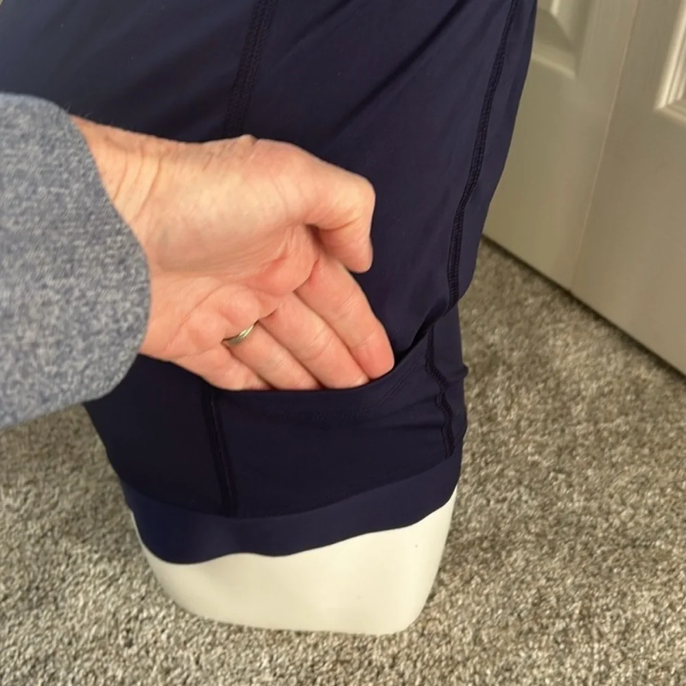 KJUS Scotscraig Women’s Navy Long Sleeve Polo Golf Dress NWT 38/Med - Picture 9 of 11